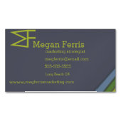 Crisp en dramatisch magnetisch visitekaartje (Voorkant)