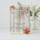 Crisp Fun Wedding Kaart (Staand voorkant)