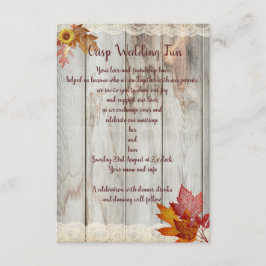 Crisp Fun Wedding Kaart