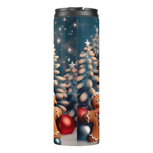 Crisp Gingerbread Cookie Medley Thermosbeker (Achterkant)