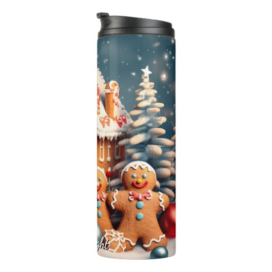 Crisp Gingerbread Cookie Medley Thermosbeker (Geroteerd rechts)