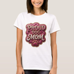 Crisp Gold TROTS DOCHTER MOM Modern Design T-shirt