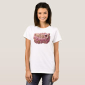 Crisp Gold WINE FIXES EVERYTHING T-shirt v2 (Voorkant volledig)