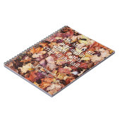 "Crisp Herfst" Fitzgerald, Gatsby, Spiral Notitieb Notitieboek (Linkerzijde)