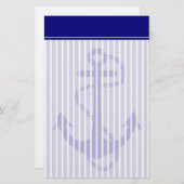 Crisp l Anchor Stationery met Letterhead Briefpapier (Voorkant / Achterkant)