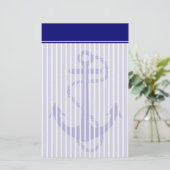 Crisp l Anchor Stationery met Letterhead Briefpapier (Staand voorkant)