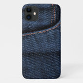 Crisp New Blue Jeans Pocket Case-Mate iPhone Case (Achterkant)
