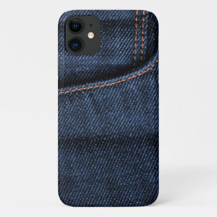 Crisp New Blue Jeans Pocket Case-Mate iPhone Case