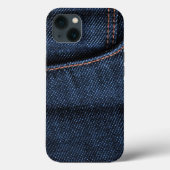 Crisp New Blue Jeans Pocket Case-Mate iPhone Case (Achterkant)