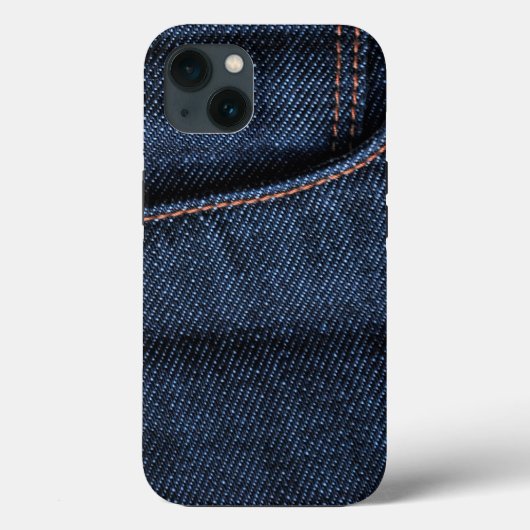 Crisp New Blue Jeans Pocket Case-Mate iPhone Case (Achterkant)