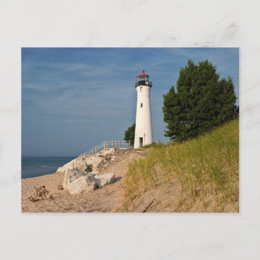 Crisp Point Lighthouse Briefkaart (Voorkant)