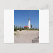 Crisp Point Lighthouse Briefkaart (Voorkant)