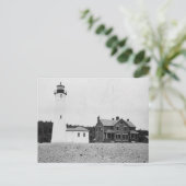 Crisp Point Lighthouse Briefkaart (Staand voorkant)