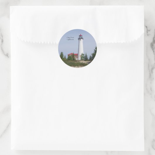 Crisp Point Lighthouse & building sticker (Tas)