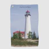 Crisp Point Lighthouse en golfhanddoek bouwen (Voorkant)