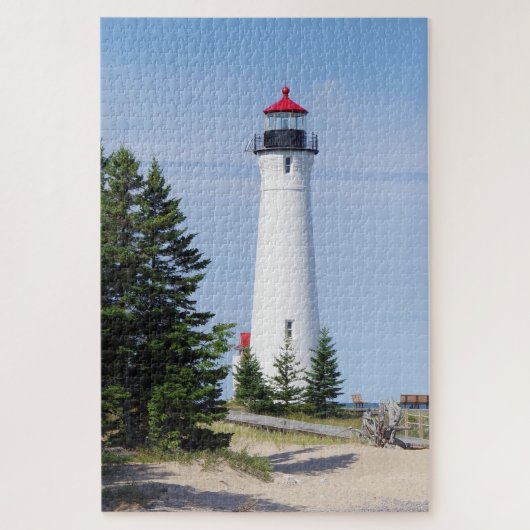 Crisp Point Lighthouse Legpuzzel (Verticaal)