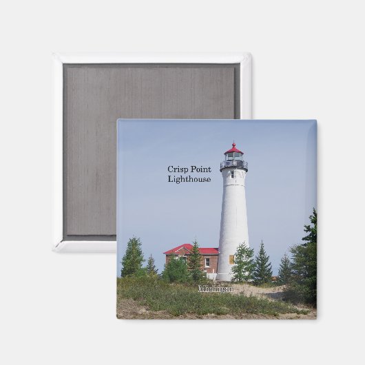 Crisp Point Lighthouse magnet (Voorkant / Achterkant)