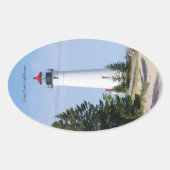 Crisp Point Lighthouse sticker (Voorkant)