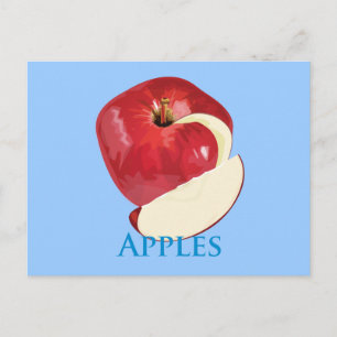 Crisp Red Apple Briefkaart