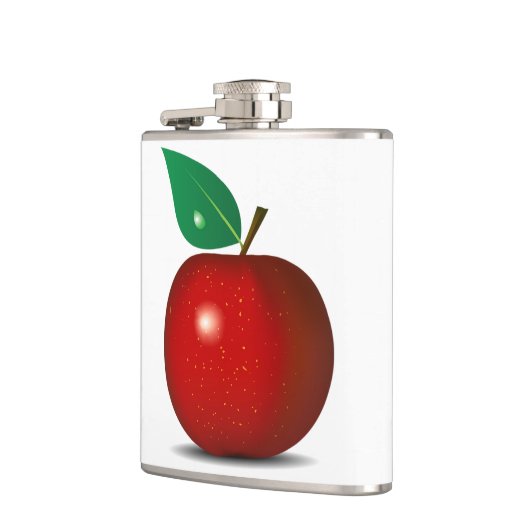 Crisp Red Apple Flask Heupfles (Links)
