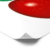 Crisp Red Apple Poster (Hoek)