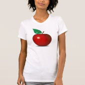 Crisp Red Apple T-shirt (Voorkant)