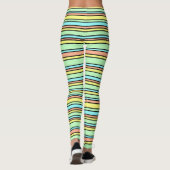 Crisp Sherbet Stripes Leggings (Achterkant)