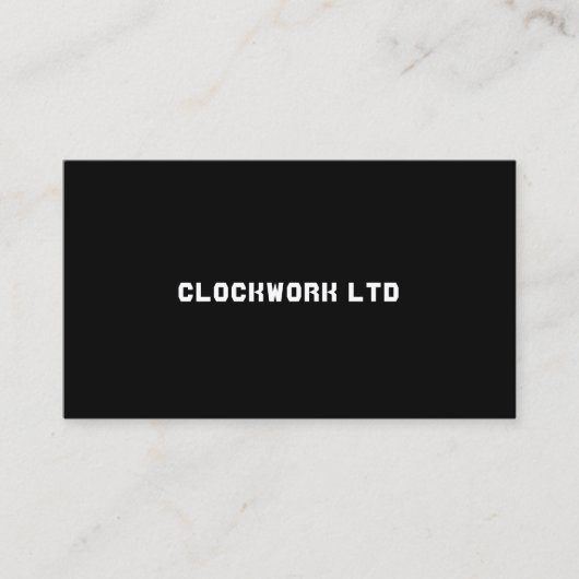 Crisp - Visitekaartje (Voorkant)