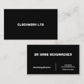 Crisp - Visitekaartje (Voorkant / Achterkant)