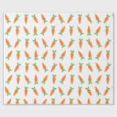 Crisp Wortelen Paasgeschenken voor Paasmand Cadeaupapier (Vlak)