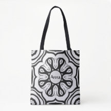 Crisp zwart-wit abstract ontwerp 
