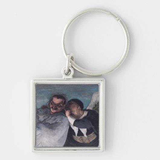 Crispin en Scapin Sleutelhanger (Voorkant)