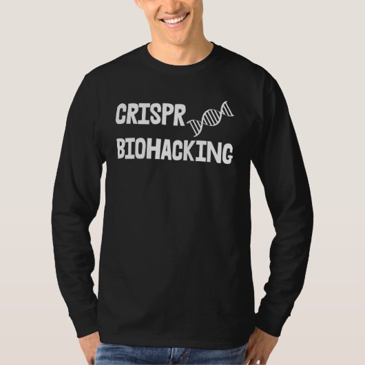 Crispr Biohacking T-shirt (Voorkant)
