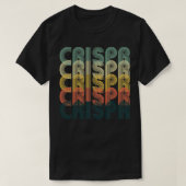 CRISPR Cas9  Retro Science Biology 2 T-shirt (Design voorkant)