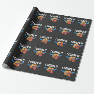 Crispr DNA-organismen Science Biology Teacher Cadeaupapier