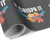 Crispr DNA-organismen Science Biology Teacher Cadeaupapier (Rol Hoek)