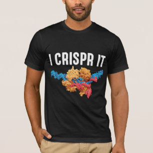 Crispr DNA-organismen Science Biology Teacher T-shirt