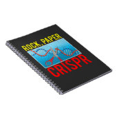 Crispr Funny Biology Student Science Biologist DNA Notitieboek (Rechterzijde)