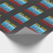 Crispr Funny Biology Student Science Bioloog DNA Cadeaupapier (Hoek)