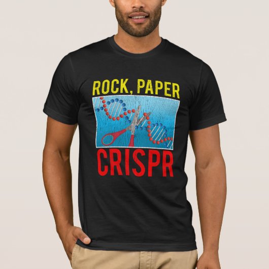 Crispr Funny Biology Student Science Bioloog DNA T-shirt (Voorkant)