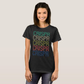 Crispr Gene Edit DNA Science Bioloog T-shirt (Voorkant volledig)