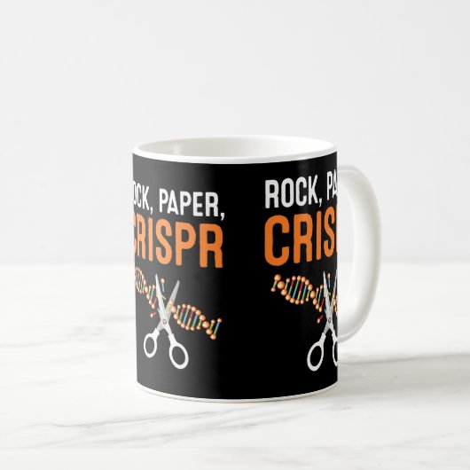 Crispr Science Crisper Better Bacon Gene Edit Gift Koffiemok (Voorkant rechts)