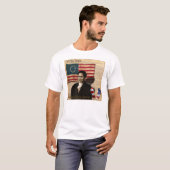 Crispus Attucks American Black War Hero 1770 T-shirt (Voorkant volledig)