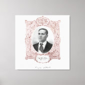 Crispus Attucks: Martelaar van de Amerikaanse Revo Canvas Afdruk (Voorkant)