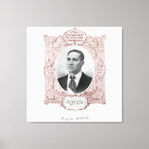 Crispus Attucks: Martelaar van de Amerikaanse Revo Canvas Afdruk