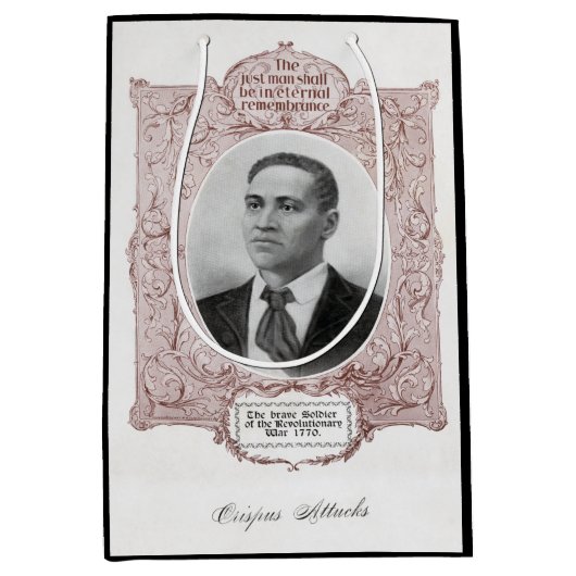 Crispus Attucks: Martelaar van de Amerikaanse Revo Medium Cadeauzakje (Voorkant)