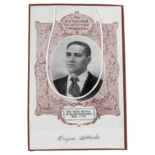 Crispus Attucks: Martelaar van de Amerikaanse Revo Medium Cadeauzakje (Voorkant)