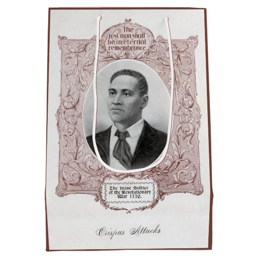 Crispus Attucks: Martelaar van de Amerikaanse Revo Medium Cadeauzakje (Achterkant)