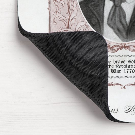 Crispus Attucks: Martelaar van de Amerikaanse Revo Muismat (Hoek)