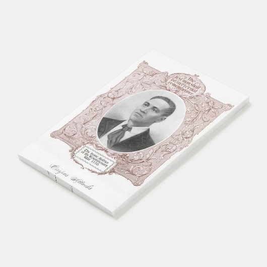 Crispus Attucks: Martelaar van de Amerikaanse Revo Post-it® Notes (Schuin)